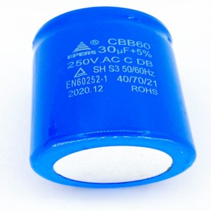 30uf 250V 50/60Hz SH cbb60 capacitor for water pump