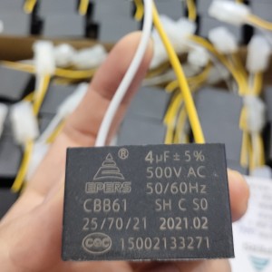 4uf 500V SH cbb61 capacitor for air conditioner