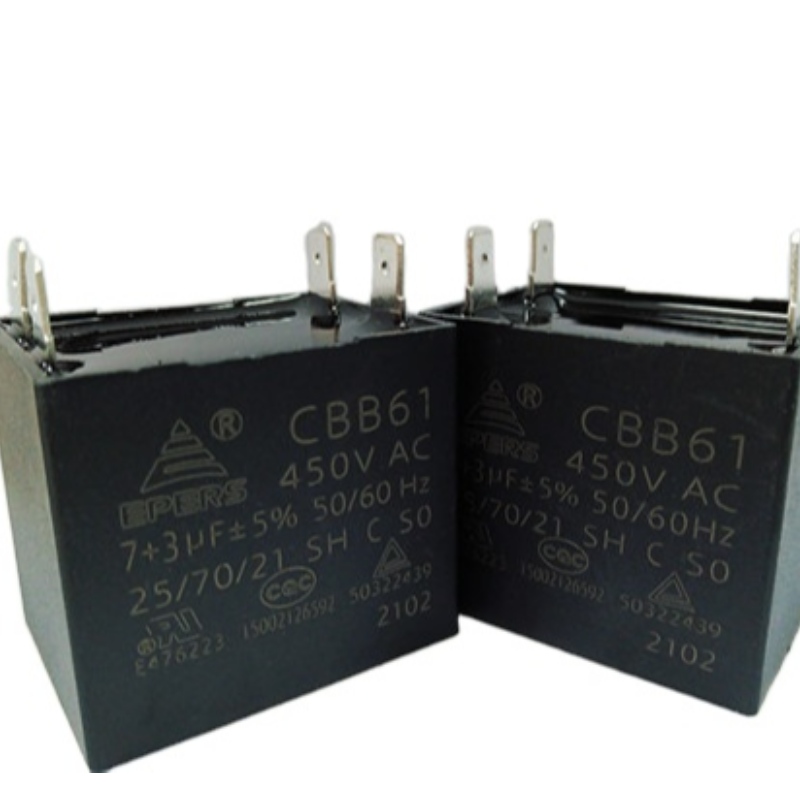 1uf~15uf 40/85/21 250V 450V 500V 50/60Hz cbb61 capacitor for air conditioner